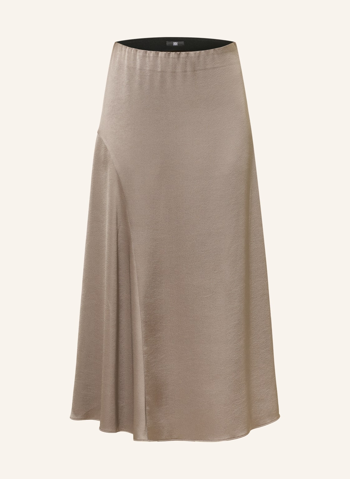 Riani Satynowa Spódnica beige