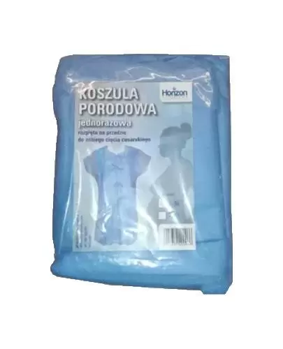 Horizon koszula porodowa jednorazowa do zabiegu cięcia cesarskiego rozmiar L-XL 1 sztuka