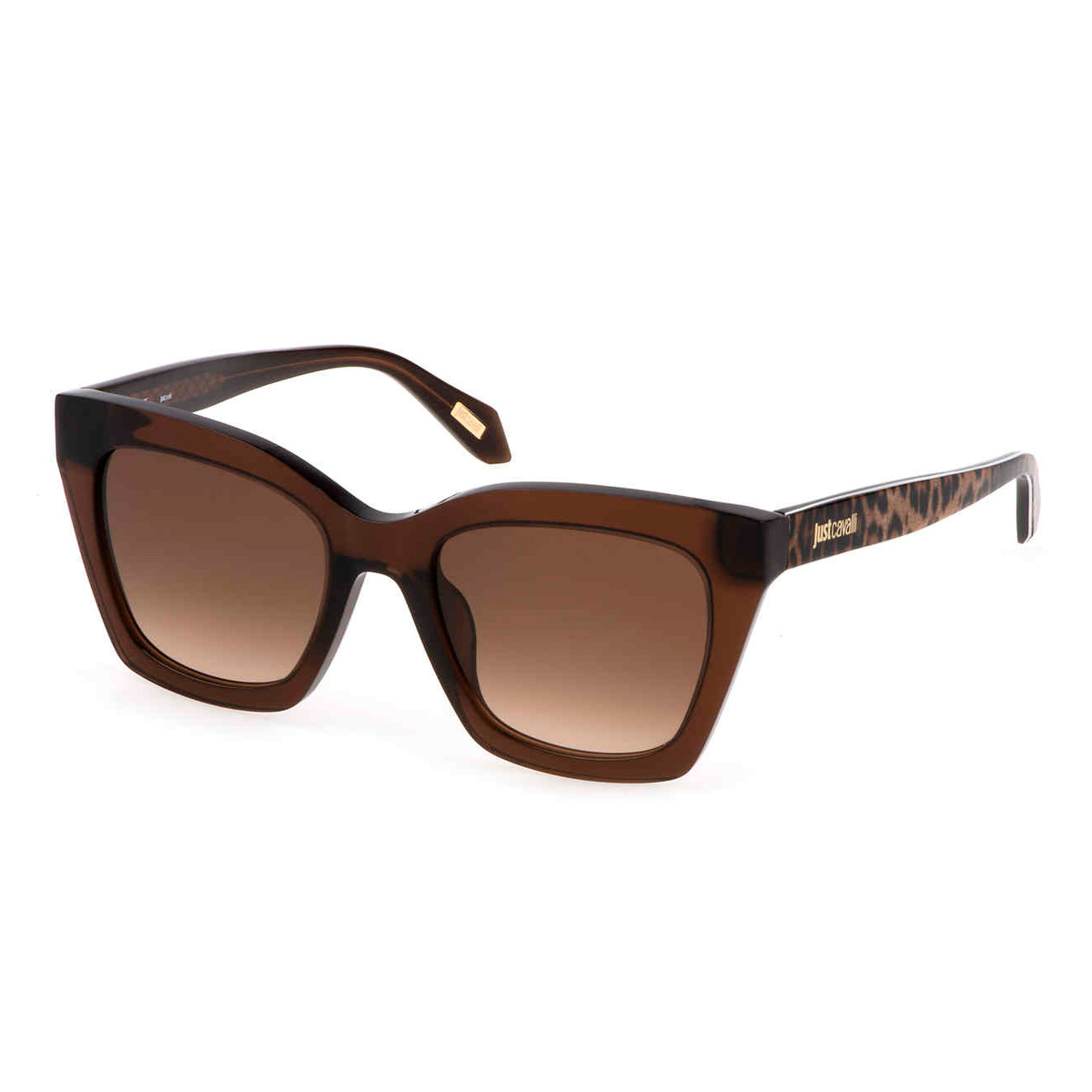 Okulary JUST CAVALLI SJC024-520AAK. Okulary przeciwsłoneczne, Kolor brązowy. Kobieta.