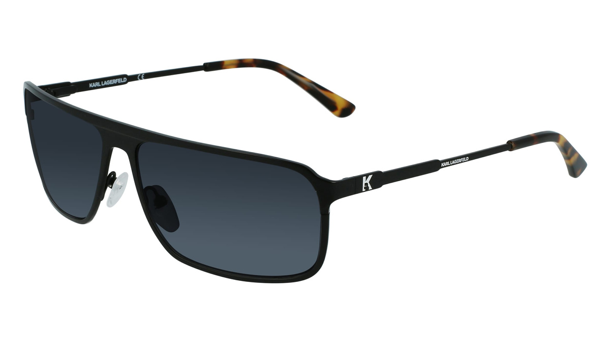 Okulary KARL LAGERFELD KL330S6114002. Okulary przeciwsłoneczne, Kolor czarny. Mężczyzna.