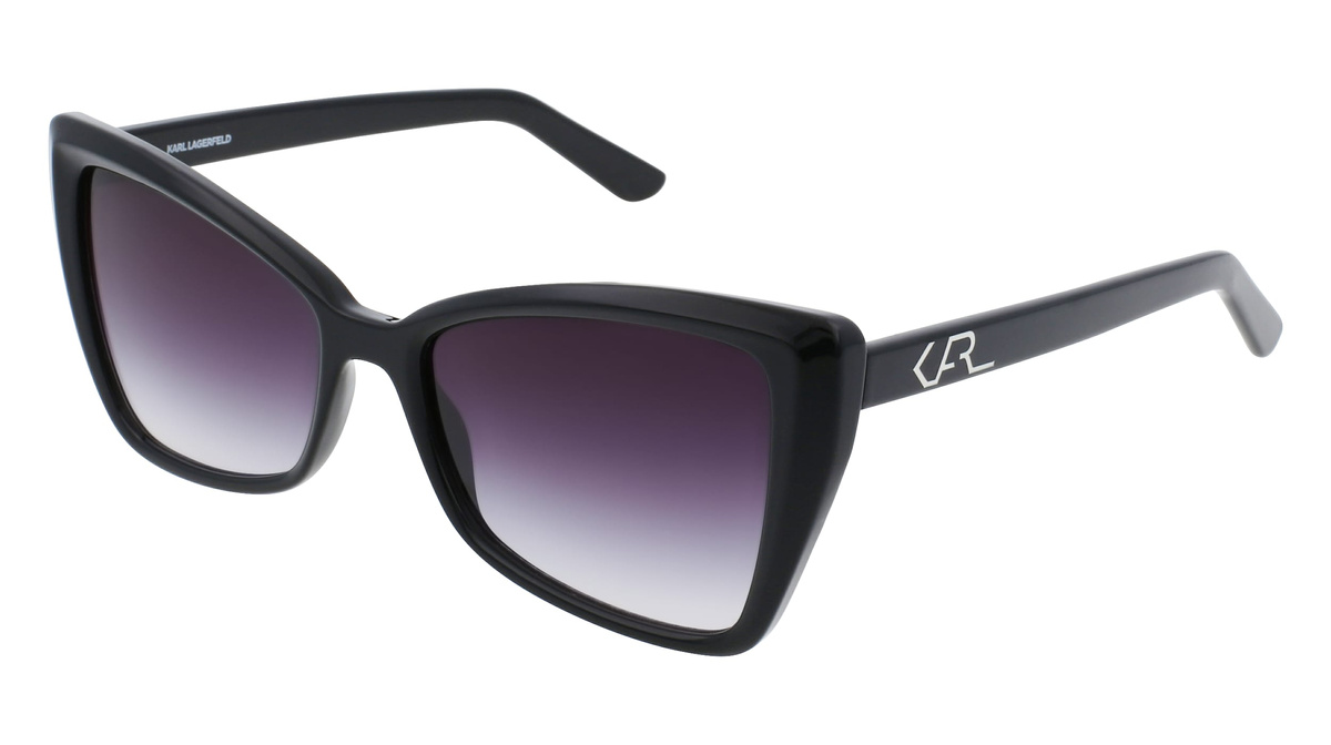 Okulary KARL LAGERFELD KL6044S551700. Okulary przeciwsłoneczne, Kolor czarny. Kobieta.