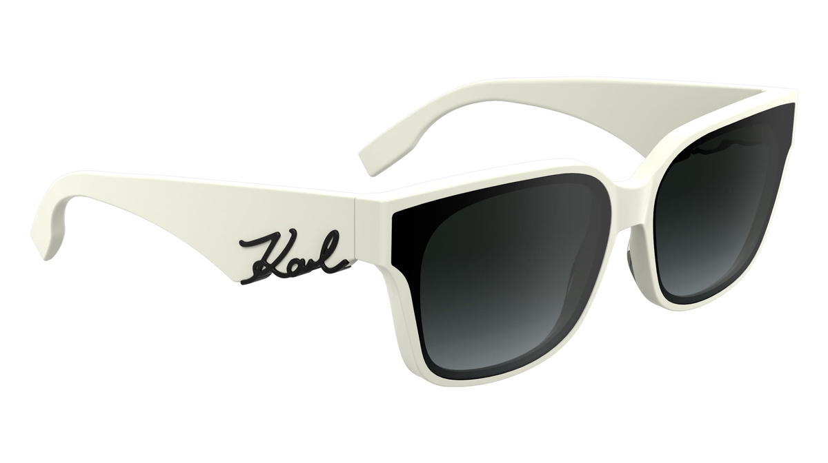 Okulary KARL LAGERFELD KL6161SNN5418. Okulary przeciwsłoneczne, Kolor biały. Kobieta.
