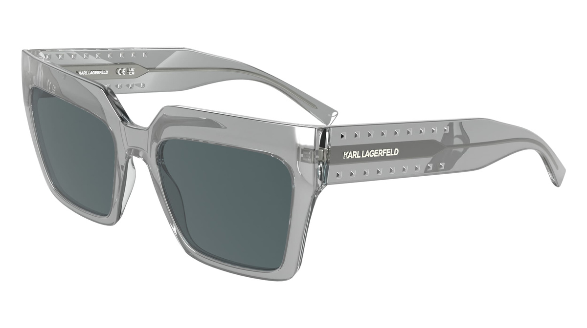 Okulary KARL LAGERFELD KL6181S551900. Okulary przeciwsłoneczne, Kolor przezroczysty. Kobieta.