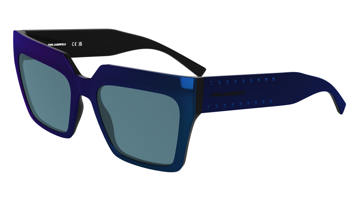 Okulary KARL LAGERFELD KL6181S551940. Okulary przeciwsłoneczne, Kolor niebieski. Kobieta.