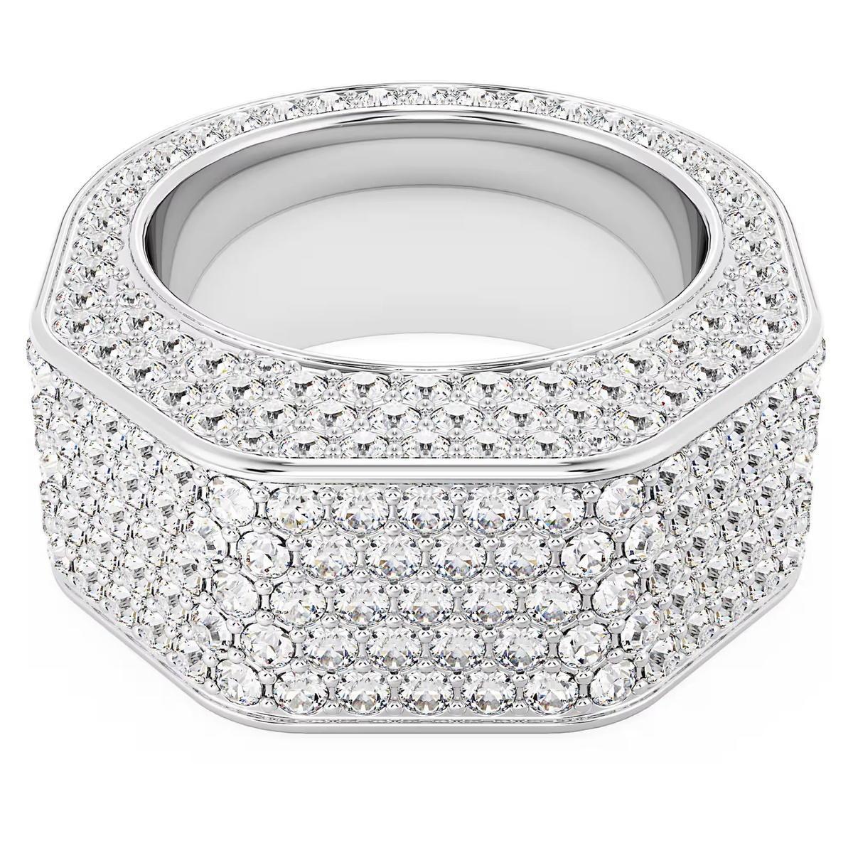 Biżuteria SWAROVSKI 5651367. Pierścionek, Kolor szary. Kobieta.