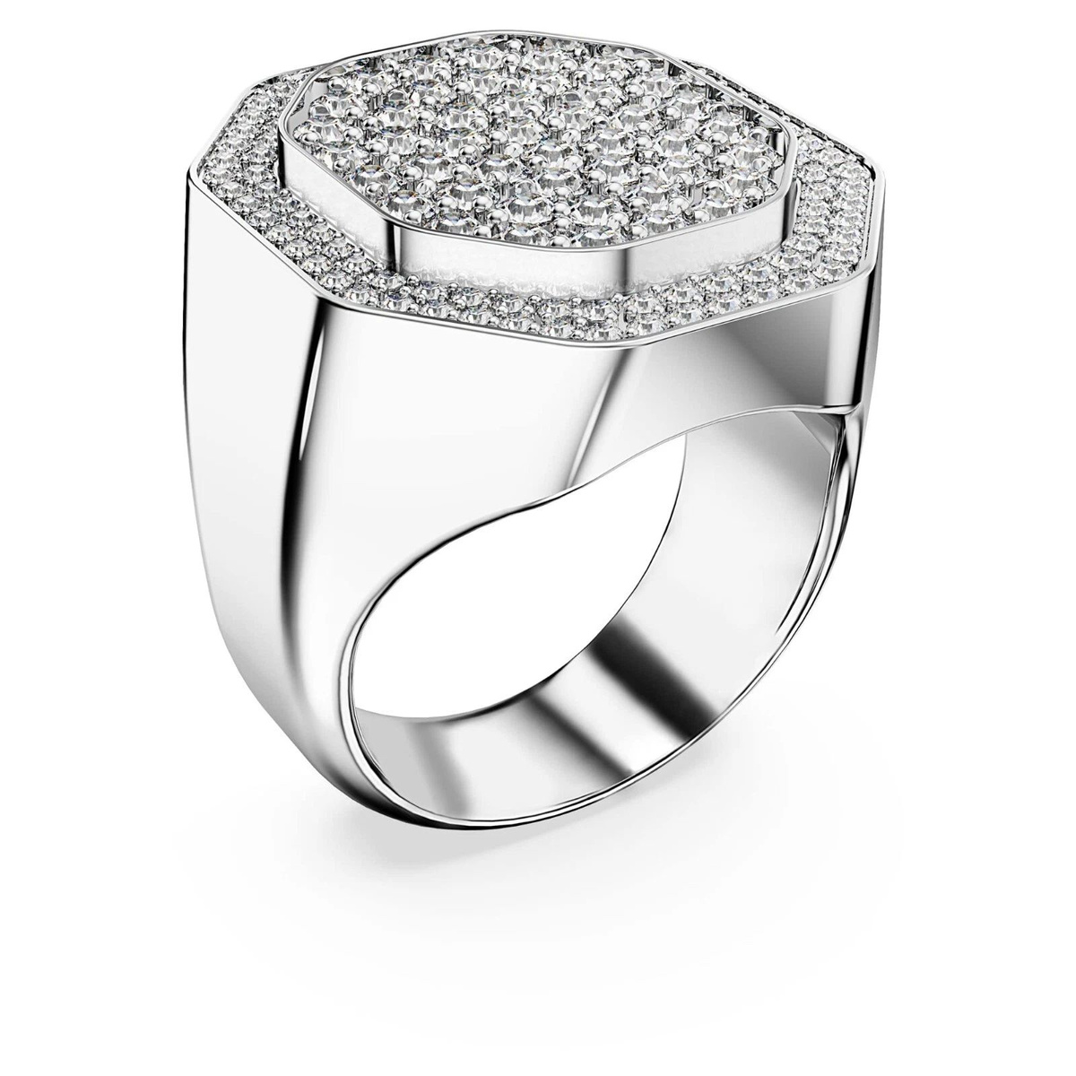 Biżuteria SWAROVSKI 5651381. Pierścionek, Kolor szary. Kobieta.