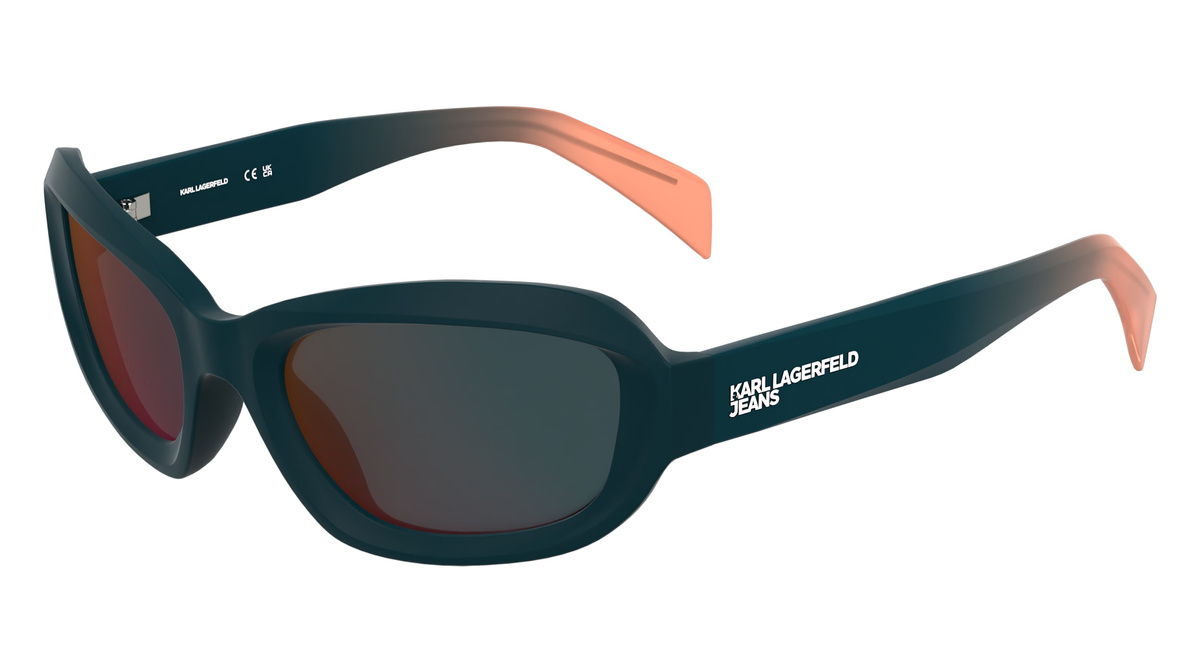 Okulary KARL LAGERFELD KLJ6200S57214. Okulary przeciwsłoneczne, Kolor czarny. Unisex.