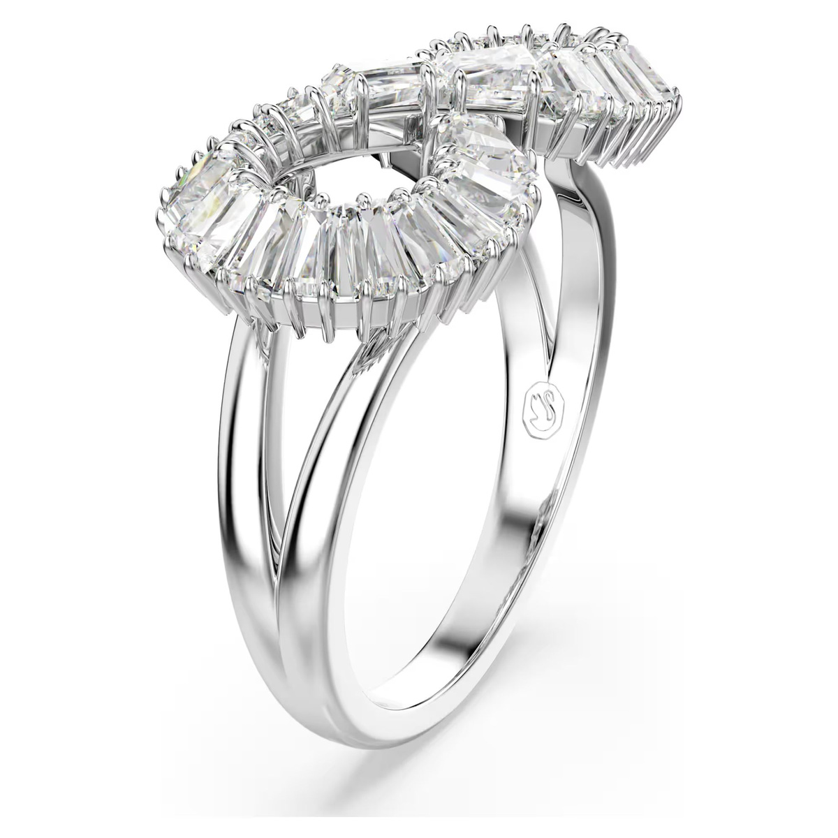 Biżuteria SWAROVSKI 5679697. Pierścionek, Kolor szary. Kobieta.
