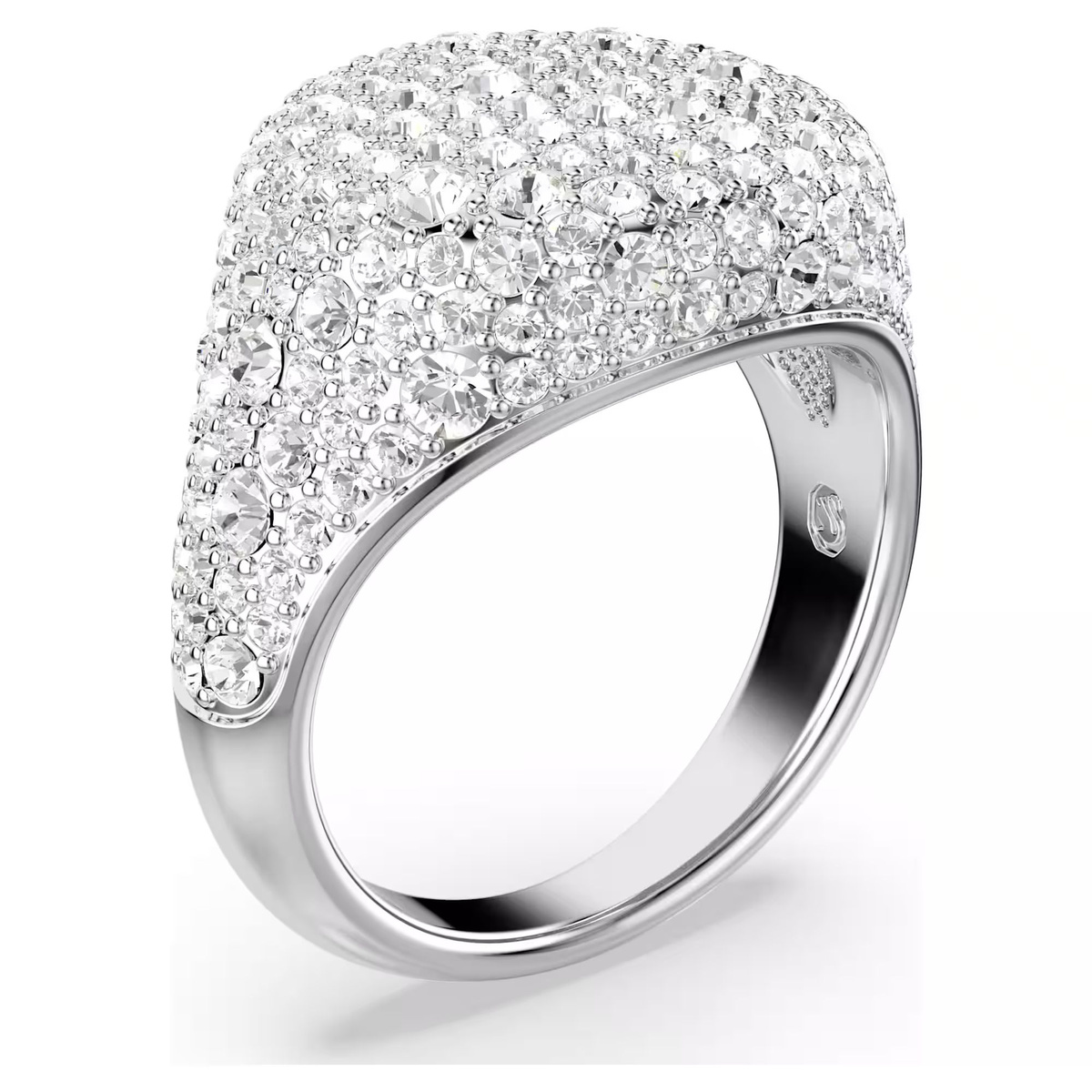 Biżuteria SWAROVSKI 5684249. Pierścionek, Kolor szary. Kobieta.