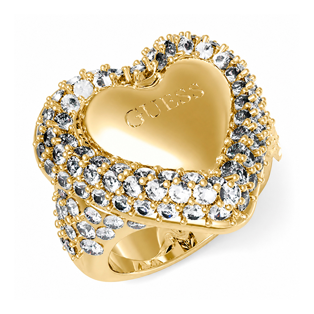 Biżuteria GUESS JUBR05019JWYG. Pierścionek, Kolor złoty. Kobieta.