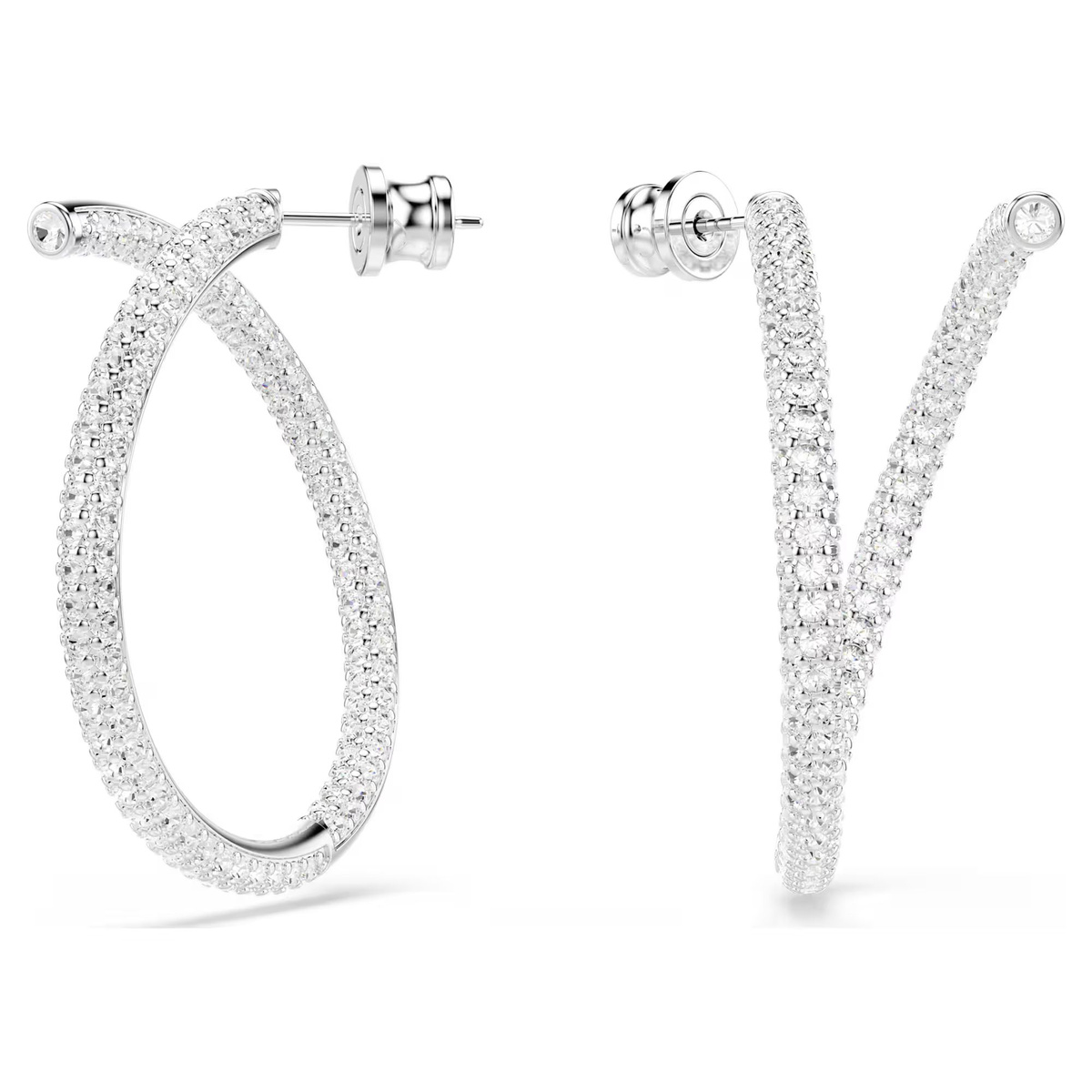Biżuteria SWAROVSKI 5695939. Kolczyki, Kolor szary. Kobieta.