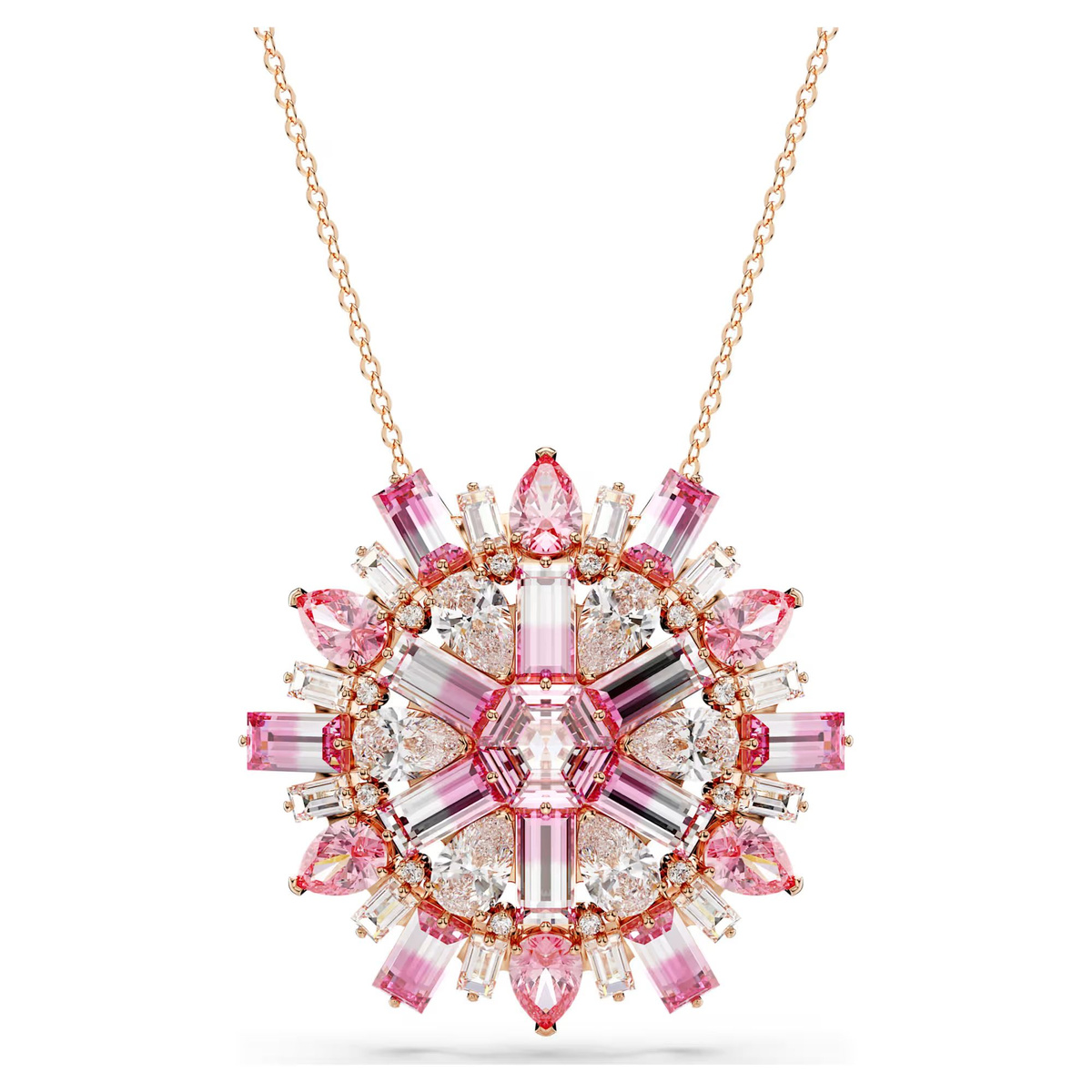 Biżuteria SWAROVSKI 5699084. Naszyjnik, Kolor różowy. Kobieta.