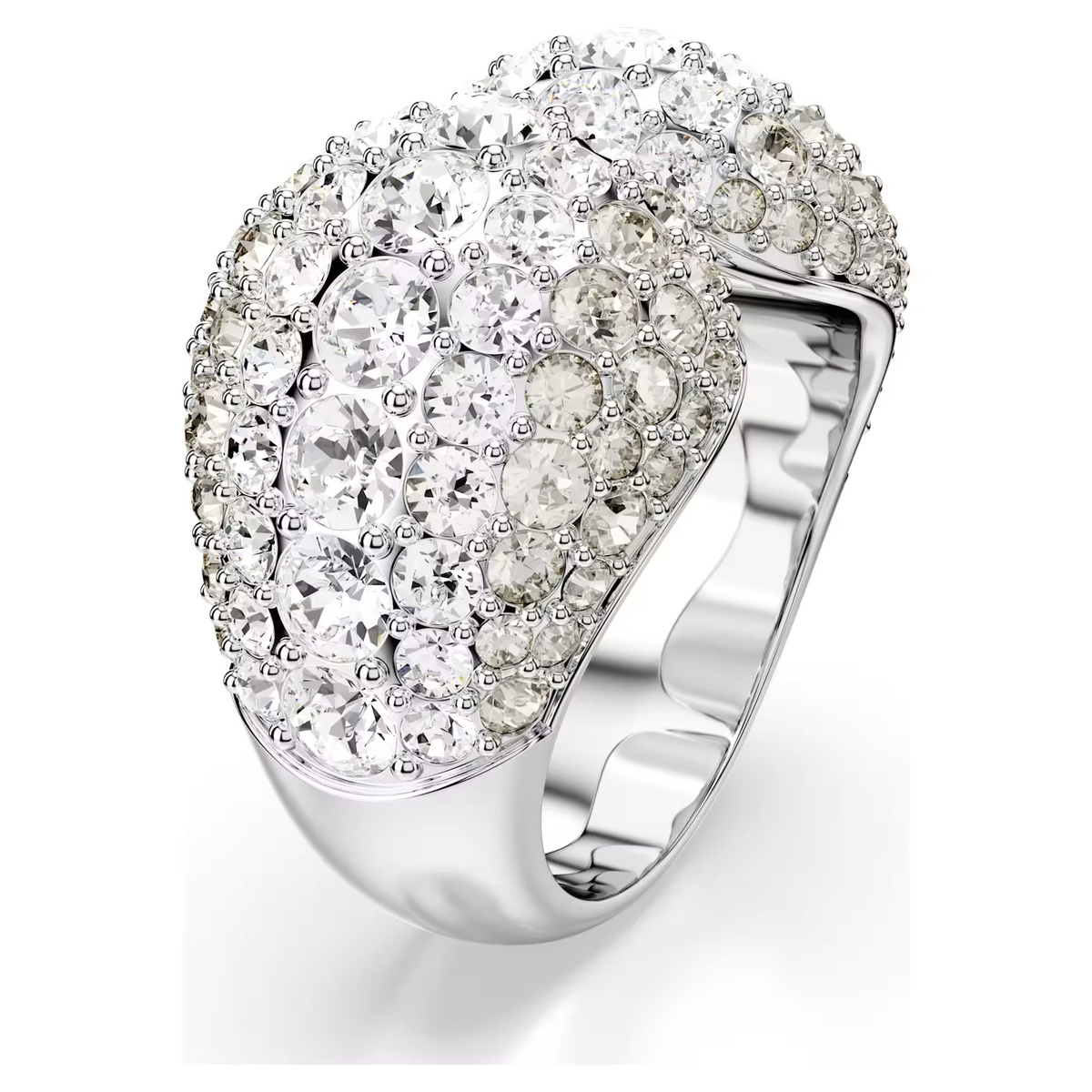 Biżuteria SWAROVSKI 5701574. Pierścionek, Kolor szary. Kobieta.
