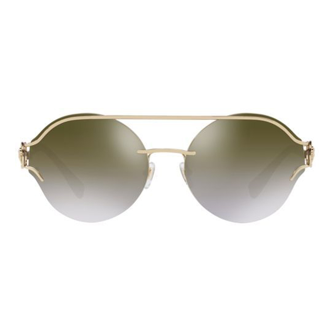 Okulary VERSACE VE2184-12526U. Okulary przeciwsłoneczne, Kolor złoty. Kobieta.