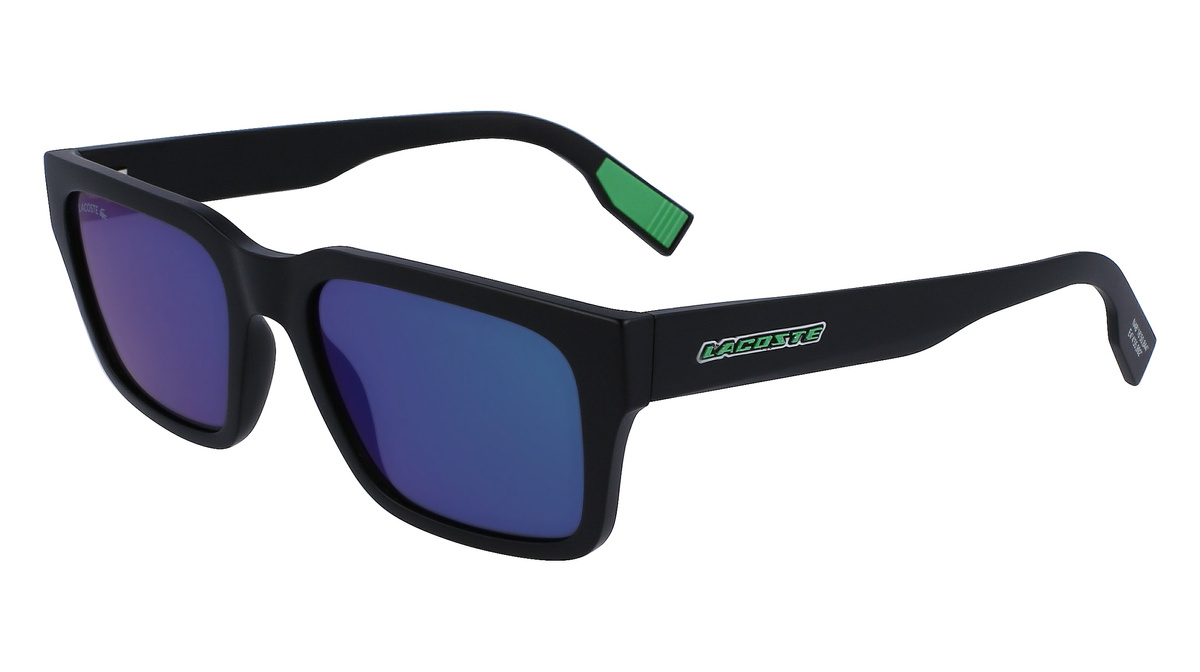 Okulary LACOSTE L6004S5519002. Okulary przeciwsłoneczne, Kolor czarny. Mężczyzna.