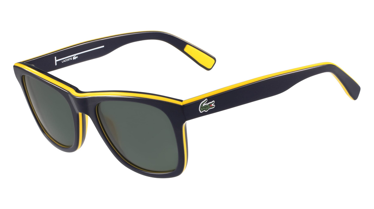 Okulary LACOSTE L781SP5221414. Okulary przeciwsłoneczne, Kolor niebieski. Unisex.