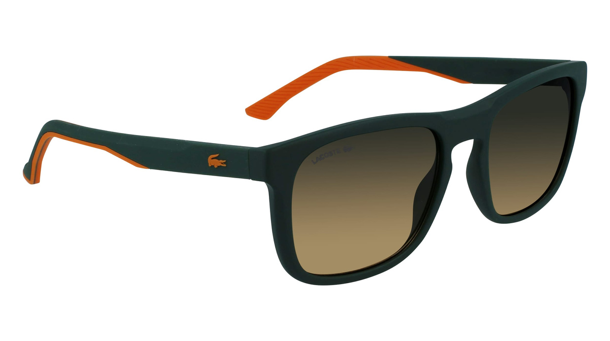 Okulary LACOSTE L956S-301. Okulary przeciwsłoneczne, Kolor zielony. Mężczyzna.