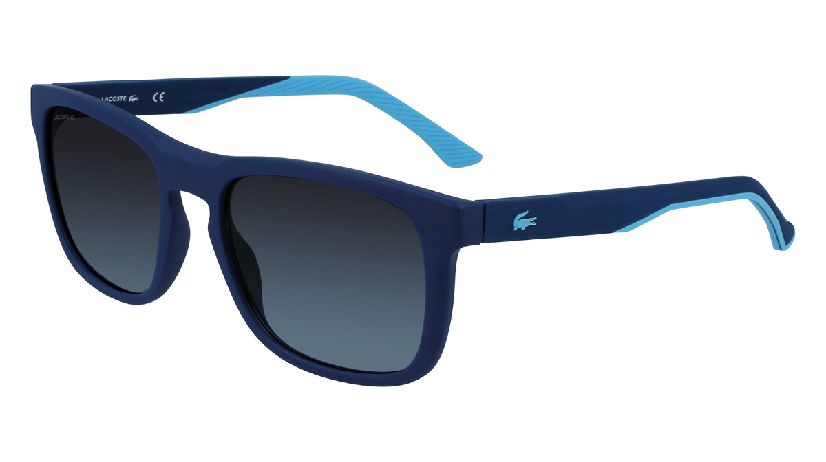Okulary LACOSTE L956S-401. Okulary przeciwsłoneczne, Kolor niebieski. Mężczyzna.