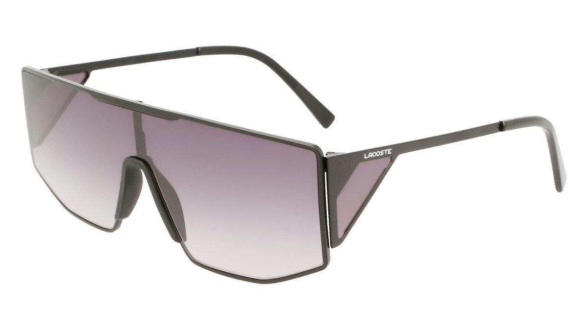 Okulary LACOSTE L253S-6219002. Okulary przeciwsłoneczne, Kolor czarny. Unisex.
