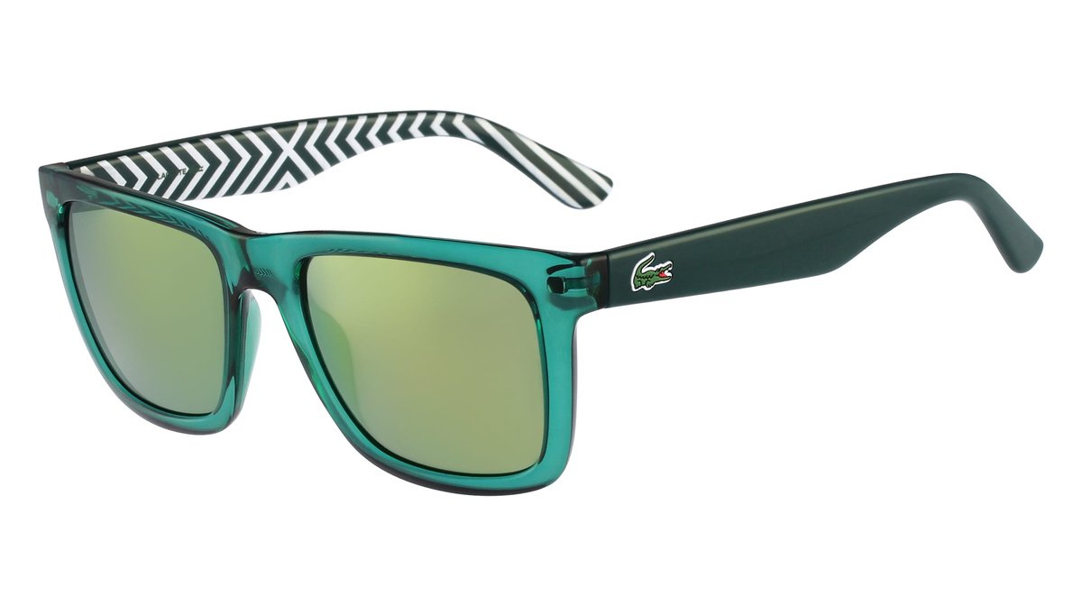 Okulary LACOSTE L750S-5419315. Okulary przeciwsłoneczne, Kolor zielony. Mężczyzna.