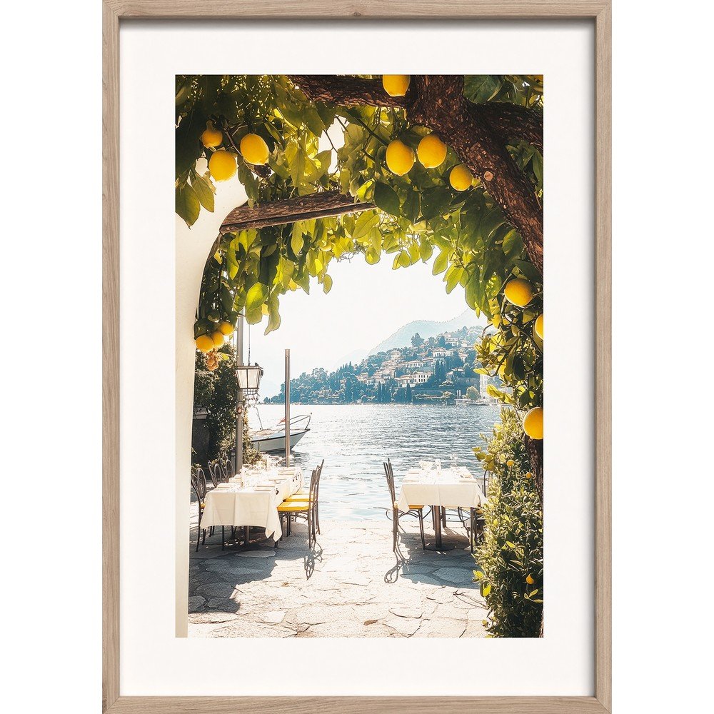 Obraz drukowany z ramą w zestawie 50x70 cm Lemon View – Styler