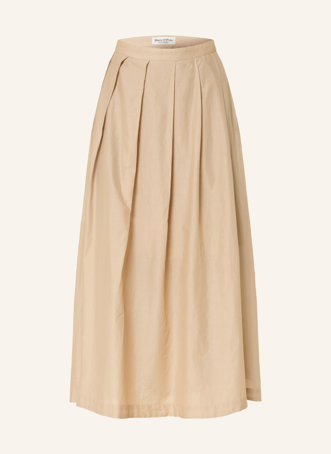 Marc O'polo Spódnica Plisowana beige