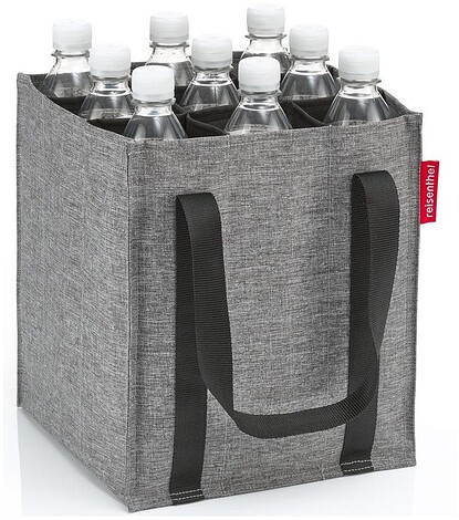 Torba na butelki Bottlebag Twist szara