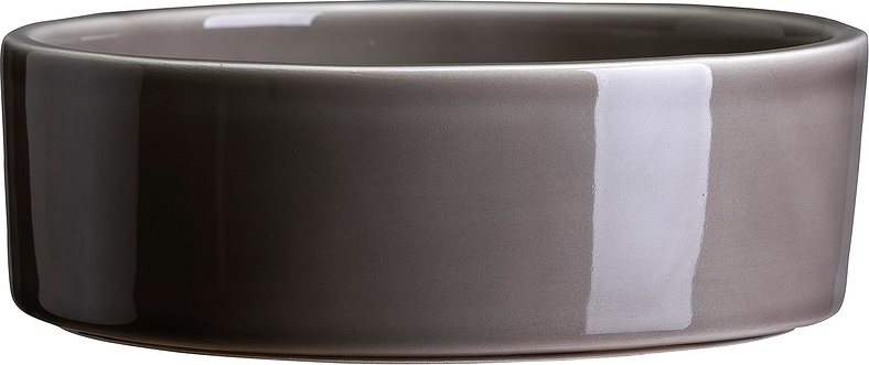 Bergs Potter Podstawka pod doniczkę Hoff 21 cm szara szkliwiona HOCPG21U