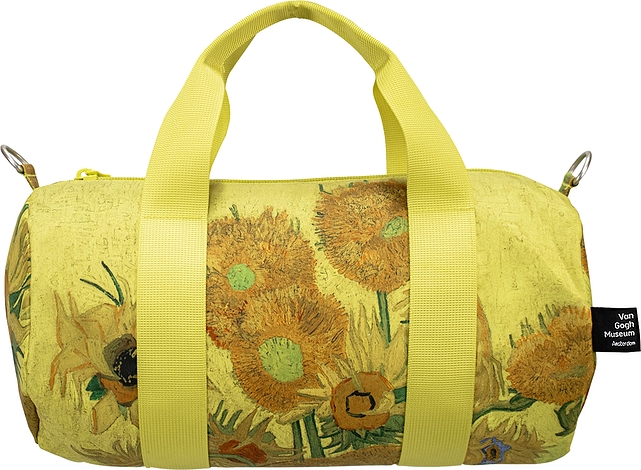Torba LOQI Weekender Museum Vincent van Gogh słoneczniki mini z recyklingu
