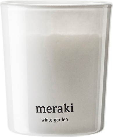 Świeca zapachowa Meraki White Garden mała