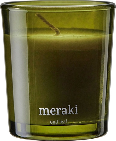 Świeca zapachowa Meraki Oud Leaf mała