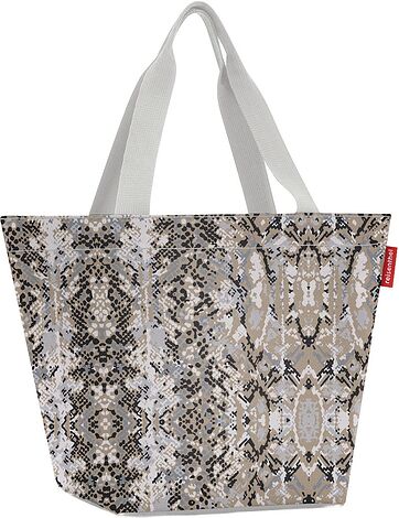 Torba Shopper M szaro-brązowa