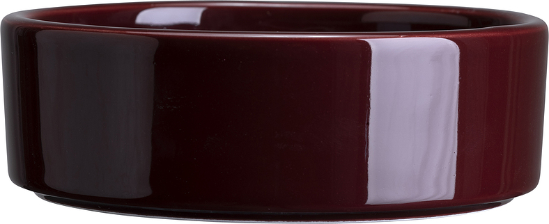 Bergs Potter Podstawka pod doniczkę Hoff 12 cm burgundowa szkliwiona HOCDB12U
