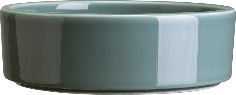 Bergs Potter Podstawka pod doniczkę Hoff 12 cm niebieskoszara szkliwiona HOCMB12U
