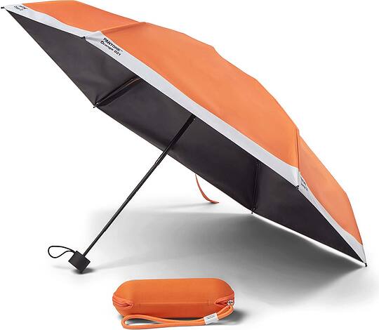 Parasolka Pantone Travel pomarańczowa z etui