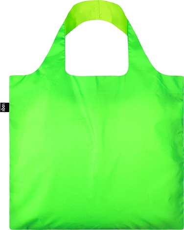 Torba LOQI Artist Neon zielona z recyklingu