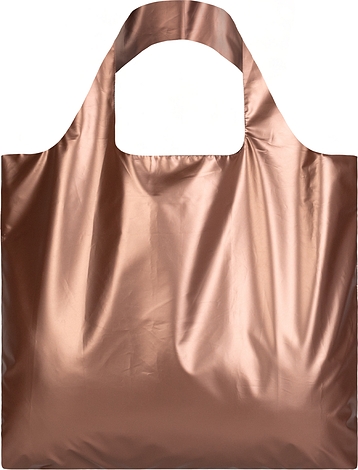 Torba LOQI Fashion Metallic różowe złoto