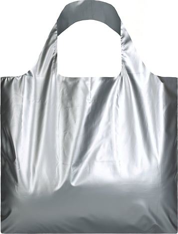 Torba LOQI Fashion Metallic srebrna