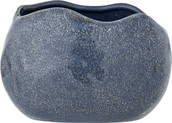 Bloomingville Osłonka na doniczkę Pennie 16,5 cm niebieska 82060924