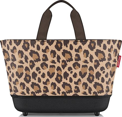 Torba Shoppingbasket w panterkę brązowa