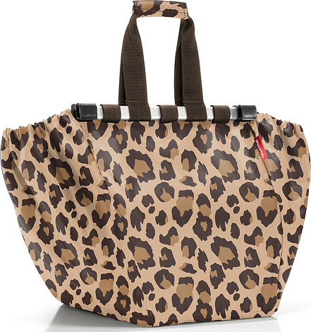 Torba Easyshoppingbag w panterkę brązowa