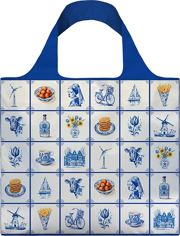 Torba LOQI Artist Delft Heritage z recyklingu