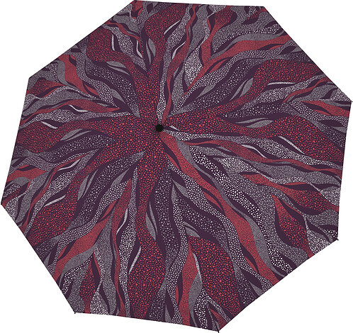 Parasolka Magic Fiber czerwono-szara