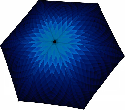 Parasolka Carbonsteel Mini niebieska