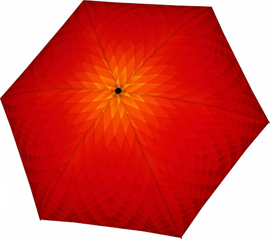 Parasolka Carbonsteel Mini żółto-czerwona