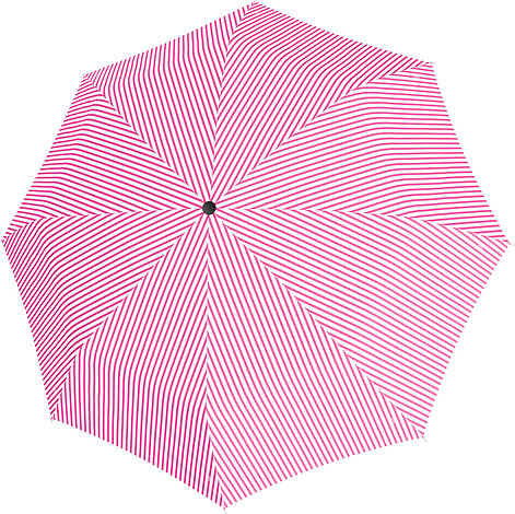 Parasolka Magic Fiber w pasy biało-różowa