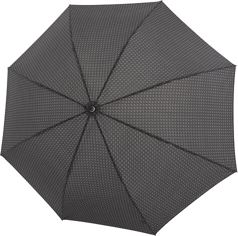 Parasol automatyczny Stockholm w kropki czarny