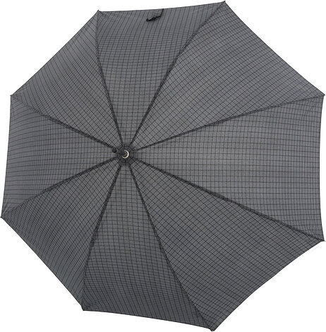 Parasol automatyczny Stockholm w kratkę szary