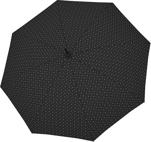 Parasol automatyczny Flex Big w kropki czarny