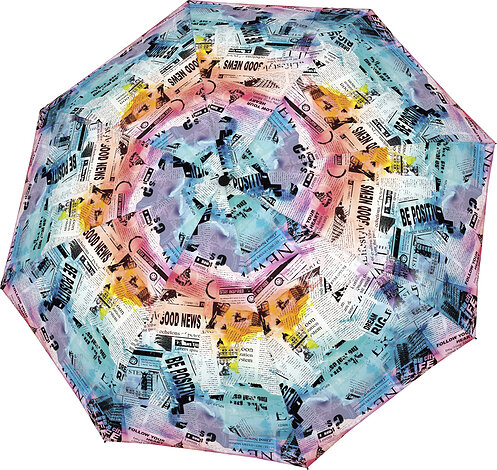 Parasolka Magic Fiber wzorzysta wielokolorowa